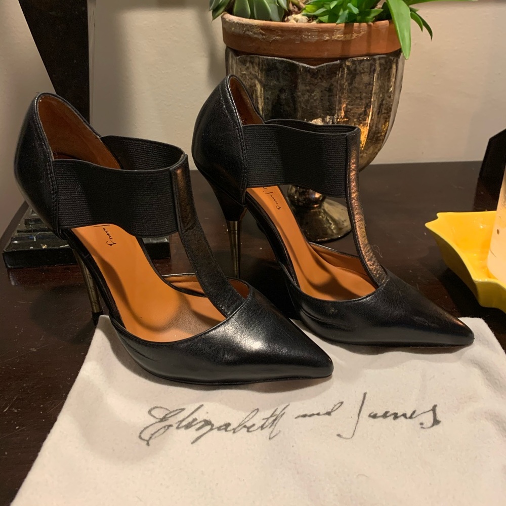 Elizabeth and James T-Strap Pumps